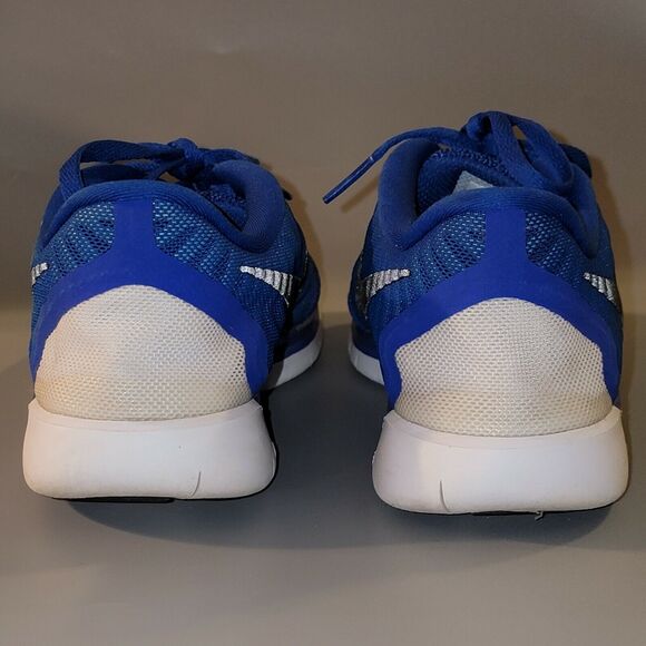 Nike Free 5.0 Youth Size 4Y Women's Sz 5.5 Blue/Black Running Shoes(725104-400) - Picture 8 of 11